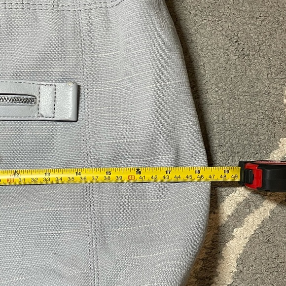 Lululemon Drawstring Top Canvas Shoulder Tote Bag - Picture 12 of 12